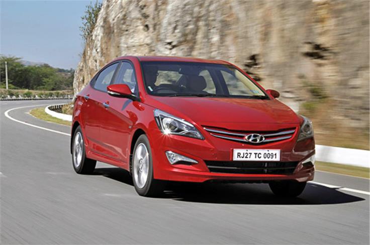 The Verna's updated suspension has significantly improved ride and handling.
