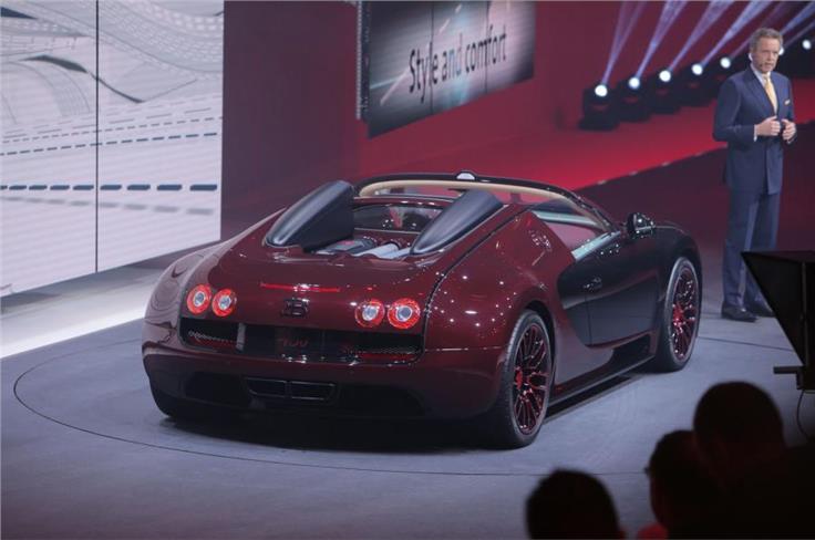 Bugatti Veyron 'La Finale'.