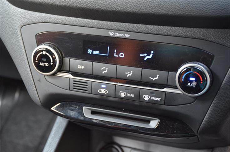 Top variant gets climate control.
