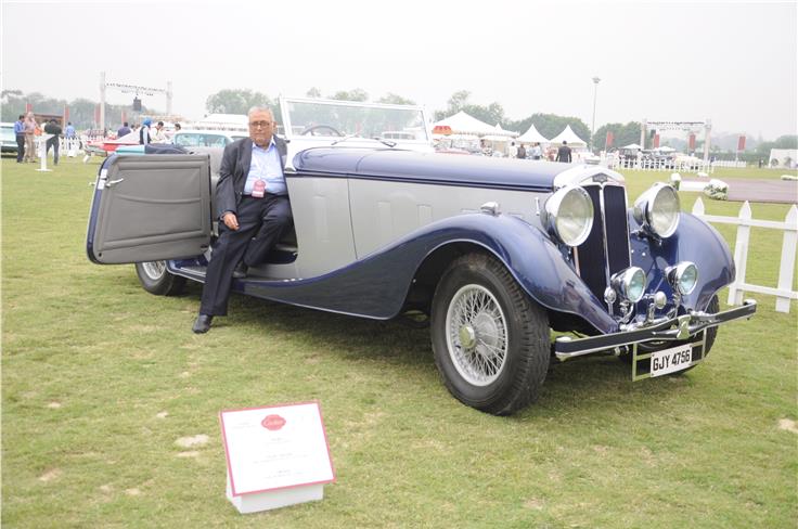 1936 Lanchester Straight 8 4 and 1/4 litre