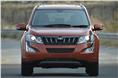 New grille, more contoured bonnet and restyled bumper lend XUV500 its new face. 