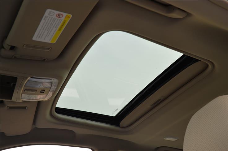 Sunroof is one of the big reasons many will be interested in the top-spec W10 version.  