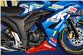 Powering the Suzuki Gixxer at the race series is a 155cc, air-cooled and carburetted engine.