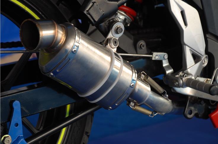 Another lightweight component, the exhaust system will surely help increase power.
