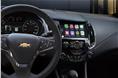 6.	Chevrolet is likely to pack the India-spec car with a lot of features, one of which could be the 7.0-inch touchscreen paired with the MyLink infotainment system.