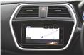 The top-spec model is equipped with Maruti's SmartPlay infotainment system.