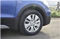 The S-Cross has a ground clearance of 180mm.
