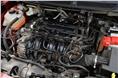 The Figo Aspire gets three engine options - a 86.8bhp 1.2-litre petrol, a 110.5bhp 1.5-litre petrol and  a 98.6bhp 1.5-litre diesel engine.