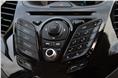 As with the screen, the audio system controls are also similar to the ones on the EcoSport.