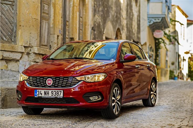 The Fiat Tipo sedan sticks closely to the design of the Aegea concept unveiled at the Istanbul motor show 2015.