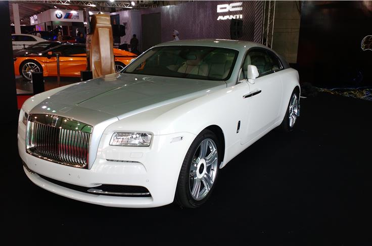 Rolls Royce Wraith. 