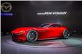 Mazda RX Vision Concept left hand side profile.
