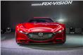 Mazda RX Vision Concept front view.
