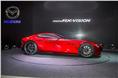 Mazda RX Vision Concept right hand side profile.