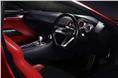 Mazda RX Vision Concept driver's cockpit.