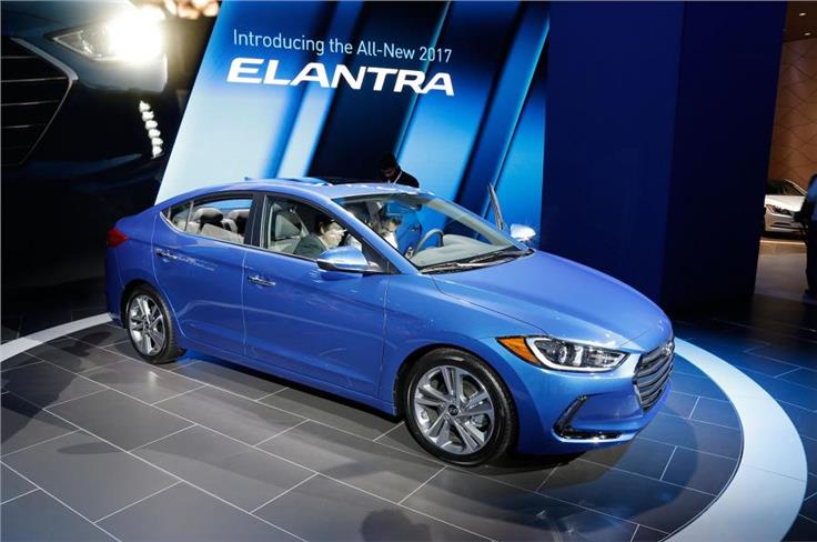 New Hyundai Elantra.