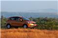 The Tiago is significantly longer than its rivals though its wheelbase and height is down on its rivals.