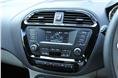 The car comes equipped with a Harman-sourced infotainment system with aux, USB and Bluetooth connectivity.