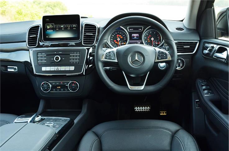 The GLE coup&#233; carries over the standard GLE&#8217;s interiors.