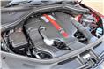The engine is a firebreathing twin-turbocharged 3.0-litre V6 petrol engine that churns out 362bhp and 53kgm of torque.