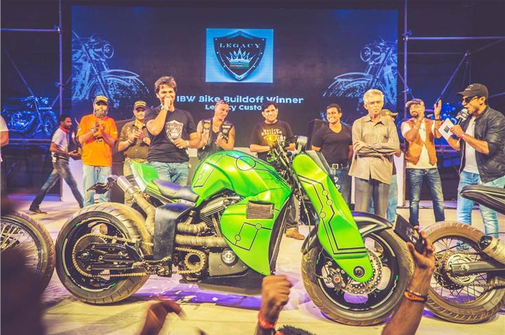 Bike Build off Winner- Faizan Saith- Legacy Customs.