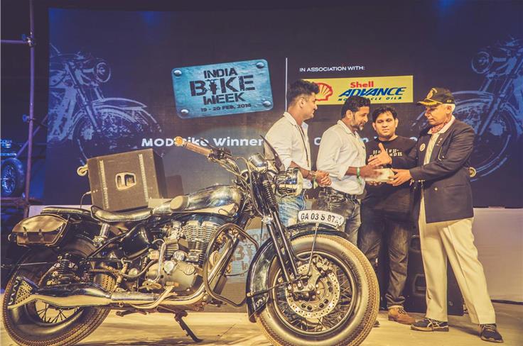 Jignesh Mistry MOD Bike winner's creation was inspired by the "Rolls Royce of Motorcycles" the Brough Superior.