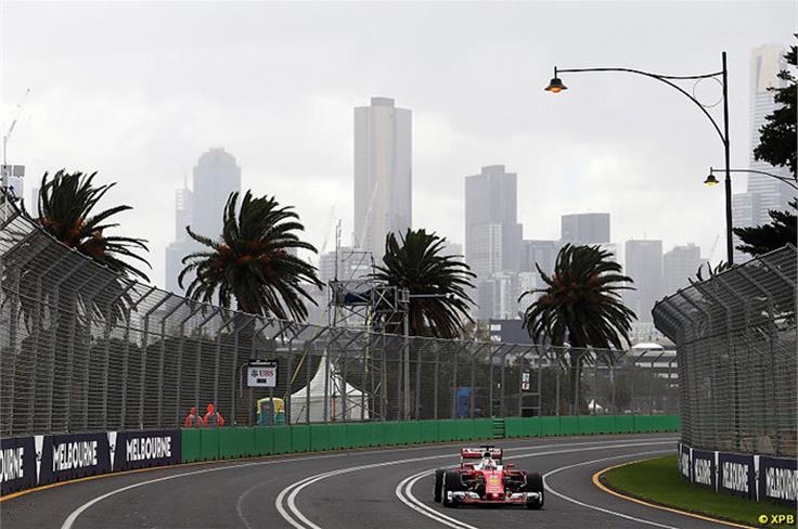 Sebastian Vettel, Ferrari, Australian Grand Prix practice 2016
