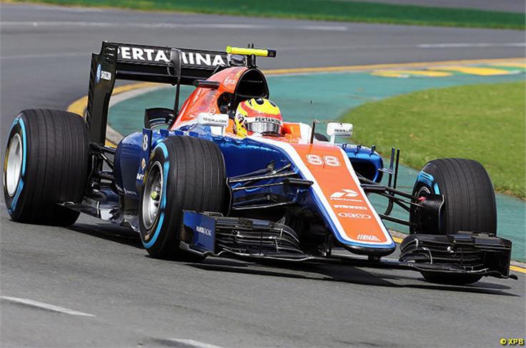 Rio Haryanto makes his official F1 debut with Manor, Australian Grand Prix practice 2016
