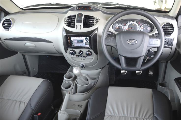 The interior is mostly unchanged with the notable addition on the top trim being the touchscreen infotainment system.