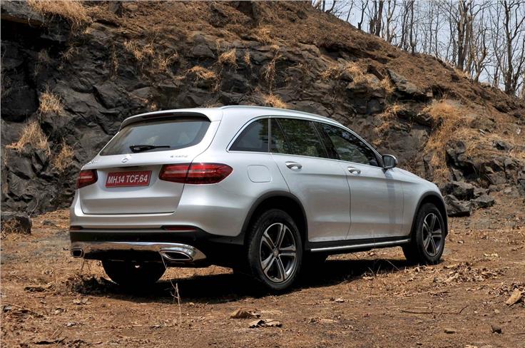 The GLC is based on the same platform as the C-class