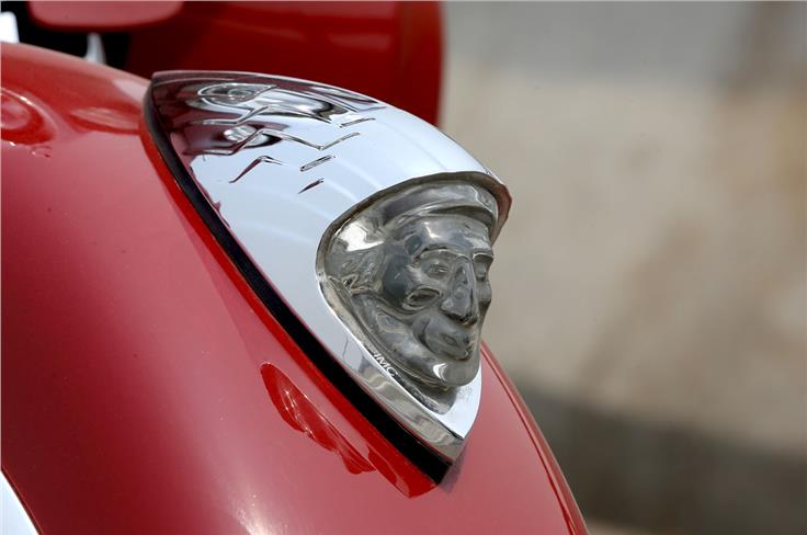 The illuminated War Bonnet has graced nearly all of Indian Motorcycles&#8217; front fenders since 1947.