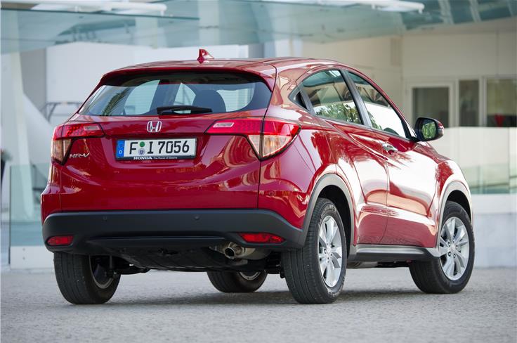 The HR-V is more of a crossover than a full-fledged SUV and is based on the same platform as the Jazz and City.