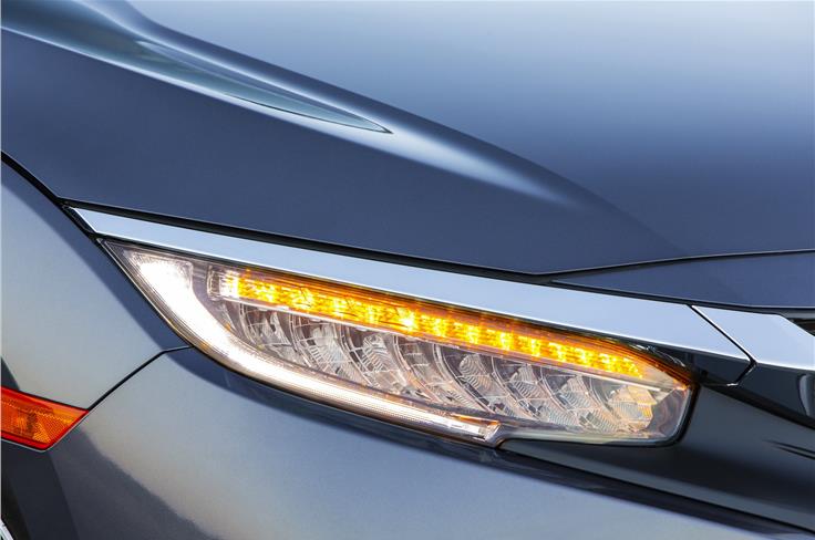 LED headlamps are available on select variants in international markets though it's not known if it&#8217;ll come to India.