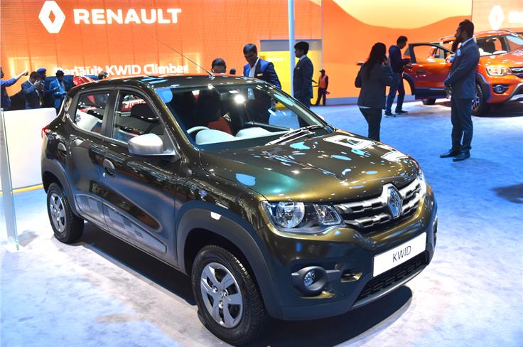 Renault had debuted the Kwid 1.0 at Auto Expo 2016 alongside two Kwid concepts. 