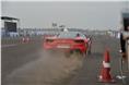 Parveen Agarwal completed the fastest sprint on four wheels in 11.535sec, driving his Ferrari 488