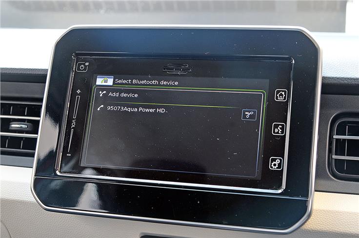 The SmartPlay infotainment system will also come with the Android auto in the Ignis. 