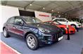Porsche line-up at APS 2017.