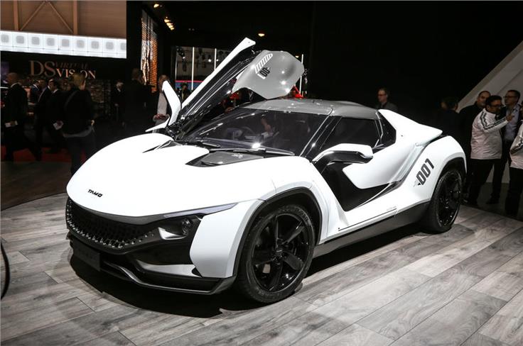 Tata's first sports car under its Tamo mobility brand, the Racemo.