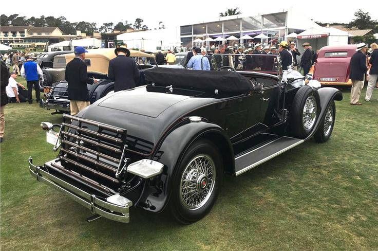 This Packard 645 Deluxe Eight from 1929 cost almost double the price of a standard 645 with a custom roadster body.
