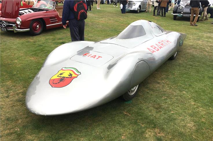 This record-breaking Abarth 1000 from 1960 was designed by Pininfarina.