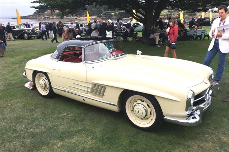 Revealed at the 1957 Geneva motor show, the 300SL Roadster was an open-topped stablemate for the Gullwing Coupe.