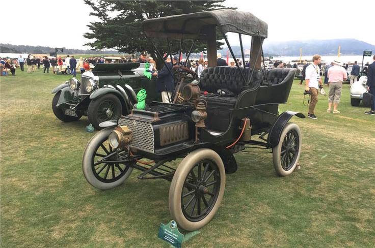 A remarkable 113 years old, the Rambler Model H still has its original upholstery and top.