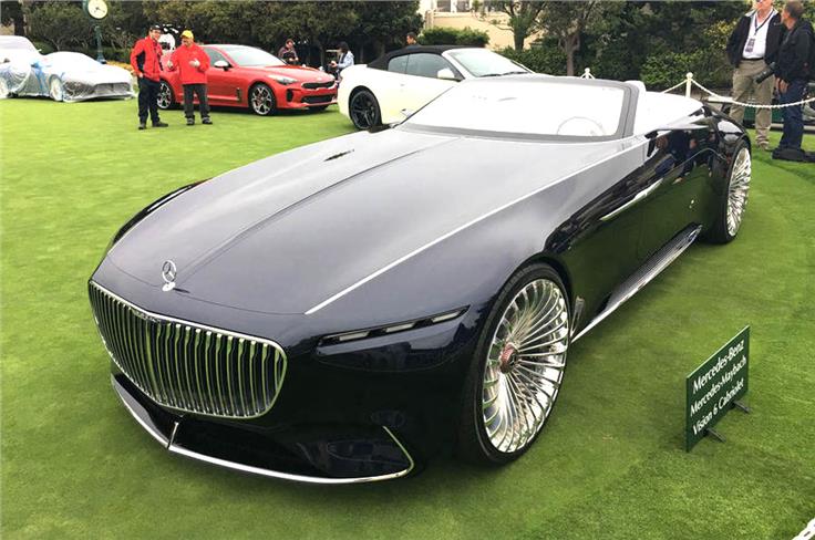... while Maybach showed this divine Vision 6 Cabriolet concept.