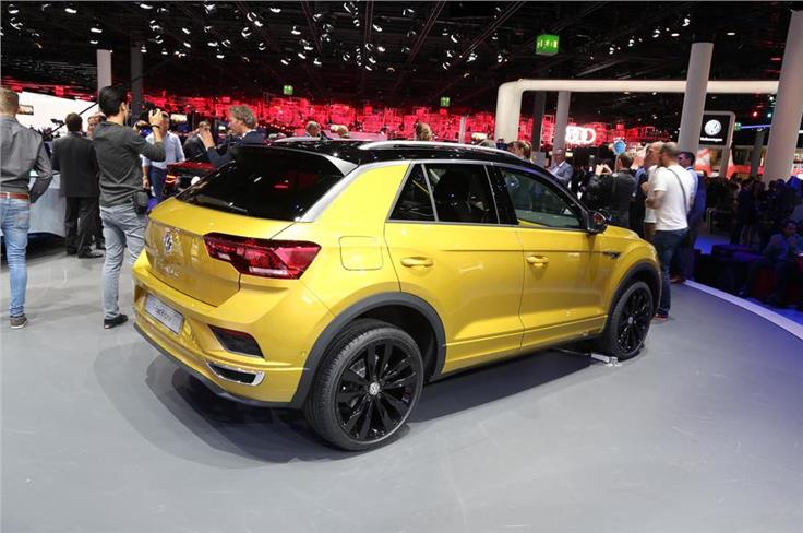 The 2018 Volkswagen T-Roc is based on the same platform as the Golf.
