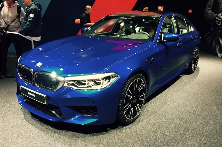 New BMW M5 with all-wheel-drive and 600hp.