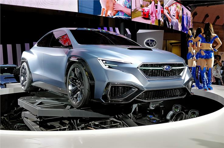 Subaru Viziv Performance concept sedan.