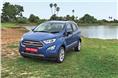 This is the first major facelift for the EcoSport since it was unveiled in 2012.
