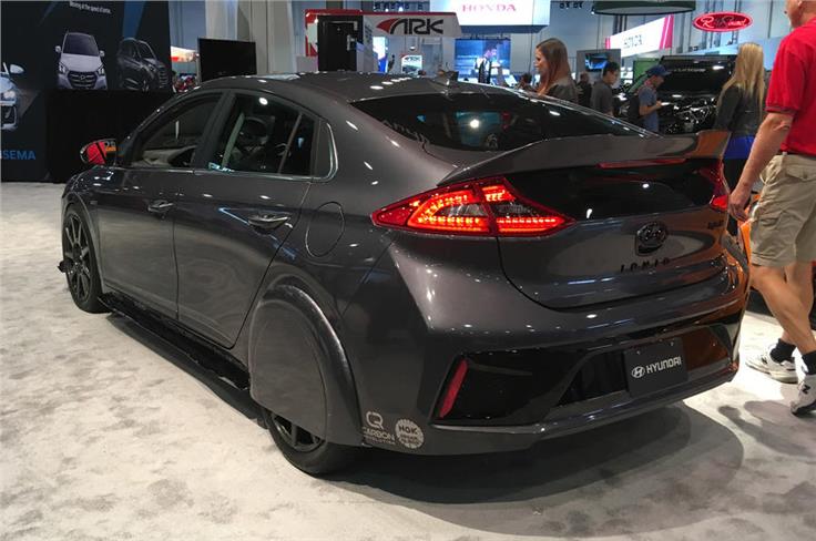 HYUNDAI IONIQ HYPERECONIQ - This modified Ioniq Hypereconiq, developed by Bismoto Engineering, was tweaked for efficiency rather than show or go.