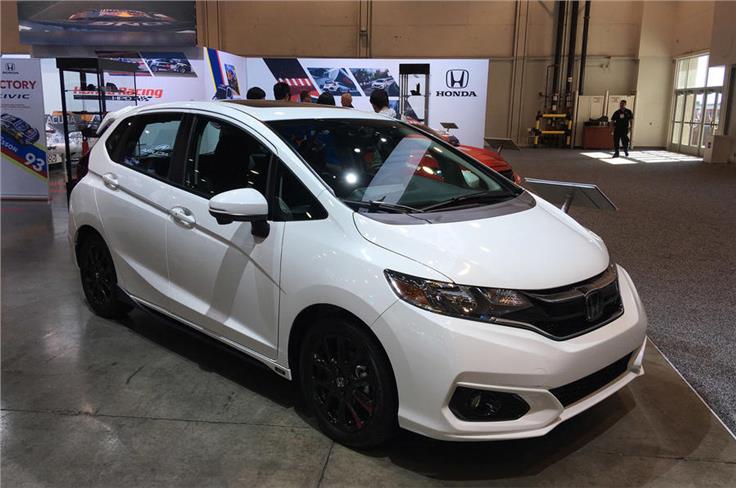 HONDA FIT HFP - The Honda Fit (Jazz in India) has been upgraded with a new Honda Factory Performance (HFP) kit.