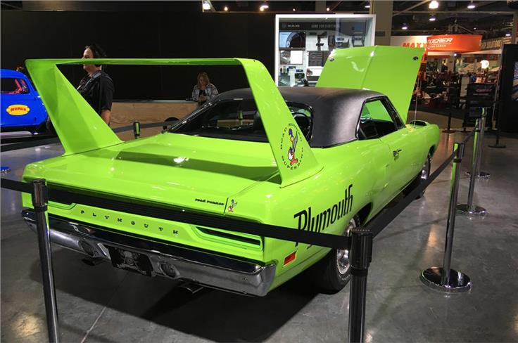 PLYMOUTH SUPERBIRD HELLCRATE - Based on a Plymouth Road Runner, this Superbird gets a 700hp, 6.2-litre supercharged Hemi &#8216;crate engine&#8217;.